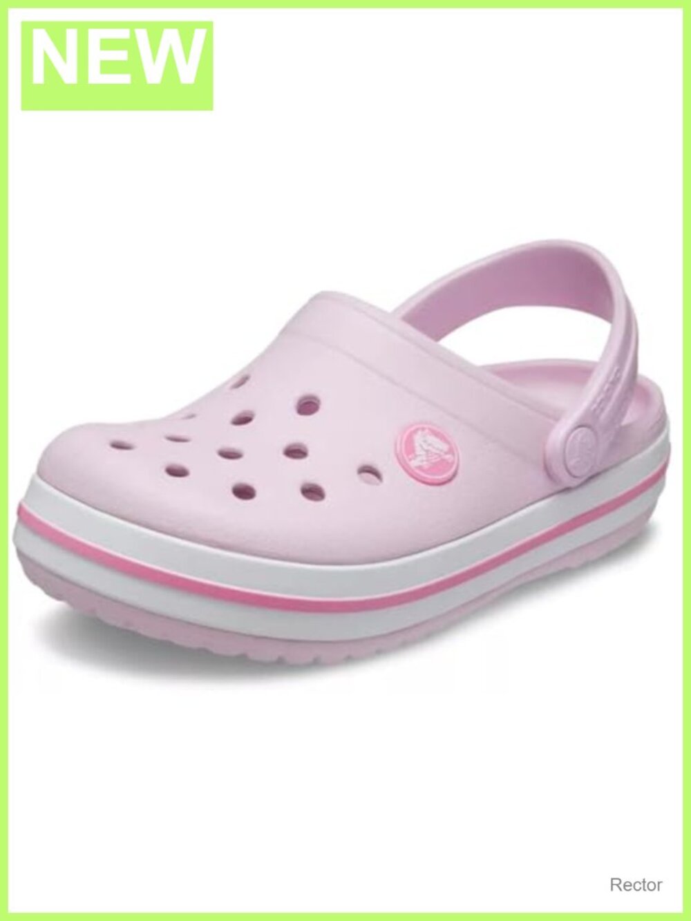 Kids Crocband Clogs Lightweight Waterproof Pull-On Shoes for Play